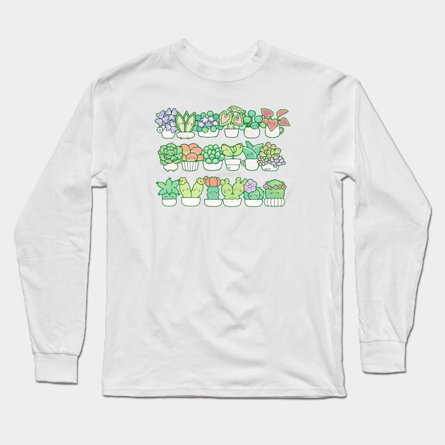 Potted plants Long Sleeve T-Shirt by chichilittle